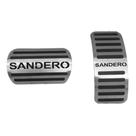 Pedaleira Aço Inox Sandero Automático Pedaleira Aço Inox Sandero Automático