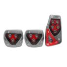 Pedaleira Automotiva Esportiva Universal Pedais Carro automóvel