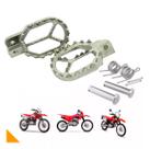 Pedaleira AVTEC Inox Crf 230/250 Tornado Xre300 + Pino Molas