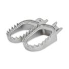 Pedaleira Beta 2T 20/23 - 4T 20/23 Biker Shark Inox Prata