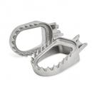 Pedaleira biker shark inox cr/crf x-r
