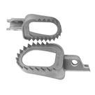 Pedaleira Biker Shark Inox Kxf 250/450 Klx 450
