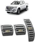Pedaleira Chevrolet S10 2017 até 2020 - Câmbio manual Preto