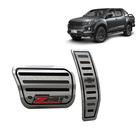 Pedaleira Chevrolet S10 2021 até 2026 - Câmbio automático Preto