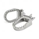 Pedaleira Crf250/450 CR/CRFX-R Shark Inox Biker