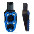 Pedaleira Esportiva Aluminio NX400 Falcon Xr 250 Tornado Lander Crf 230 Bros CB300 Twister Offroad P