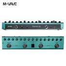 Pedaleira Guitarra e baixo M-Vave Tank G Tank B Recarregável Pedal Cuvave Efeito Modulação, Delay e Reverb