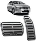 Pedaleira Honda City 2010 até 2014 - Câmbio automático Preto Pedaleira Honda City 2010 até 2014 - Câmbio automático Preto