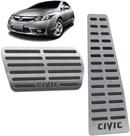 Pedaleira Honda Civic 2006 até 2011 - Câmbio automático Preto