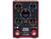 Pedaleira Line 6 Pod Express Vermelho Guitarra Pedaleira Line 6 Pod Express Vermelho Guitarra
