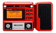 Pedaleira Mooer Ge100 Vermelha Multi Efeitos Para Guitarra