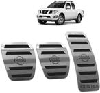 Pedaleira Nissan Frontier 2008 até 2016 - Câmbio manual Preto