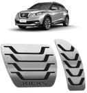 Pedaleira Nissan Kicks 2017 até 2021 - Câmbio automático Preto