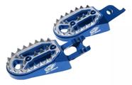 Pedaleira Red Dragon Recam Sherco Husqvarna Azul