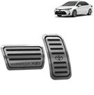 Pedaleira Toyota Corolla 2020 até 2024 - Câmbio automático Preto