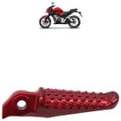 Pedaleira Traseira CB 300F Twister 2023 2024 Vermelho