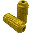 Pedaleira Trolhão Grossa Bmx Bike Bicicleta Amarelo