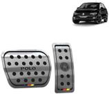 Pedaleira Volkswagen Polo 2018 até 2022 - Câmbio automático Preto