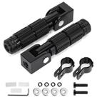 Pedaleiras para motocicleta BEAROLNE CNC dobráveis antiderrapantes