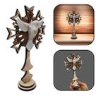 Pedestal Adorno Divino Espírito Santo de Mesa Grande 23 cm