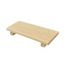 Pedestal Bandeja de Madeira Pinus Suporte para Velas Sabonete Multiuso Decoração