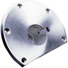 Pedestal de assento de barco Springfield Taper-Lock 9 Base lateral plana Pedestal de assento de barco Springfield Taper-Lock 9 Base lateral plana