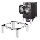 Pedestal de lavanderia Zsytbyyds 30cm em aço inoxidável pesado