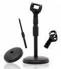 Pedestal De Mesa Para Microfone Base Redonda Profissional