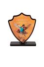 Pedestal do Escudo de São Miguel Arcanjo em MDF