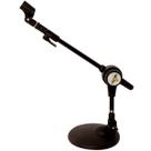 Pedestal Microfone De Mesa Vector Mini Girafa Preto Sm-30p