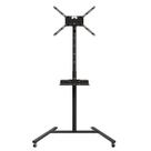 Pedestal Móvel Para TV 19" a 56" e Notebook Com Rodinhas e Ajuste De Altura