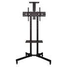 Pedestal Móvel Tv 32 a 65 Suporte com Rodízios PED-4265-PR Multivisão