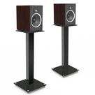 Pedestal para Caixas Acústicas Bookshelf BS03L Preto Central Suportes Pedestal para Caixas Acústicas Bookshelf BS03L Preto Central Suportes