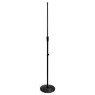 Pedestal Para Microfone Reto Com Base Redonda Pesada MS9210