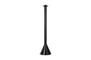 Pedestal Para Sinalização Preto - DeltaPlus