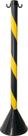 Pedestal plástico preto/amarelo 90cm - Vonder