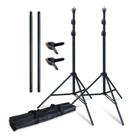 Pedestal/Suporte c/Bag p/Tecido Chroma Key/Fundo Infinito/Telão/Banner, 2,0x1,5m (AxL) c/2 Grampos