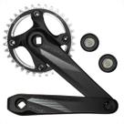 Pedivela Bicicleta 170mm Aro 29 Ponta Quadrada 34 Dentes Single Aro 26 Bike Alumínio 7075 Forjado Preto BCD 104mm Pedivela Bicicleta 170mm Aro 29 Ponta Quadrada 34 Dentes Single Aro 26 Bike Alumínio 7075 Forjado Preto BCD 104mm