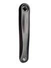 Pedivela Braço Esquerdo Preto 170mm Ponta Quadrada De Bike