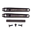 Pedivela de bmx 3 peças 8 estrias resistente eixo 19mm freeride 170mm