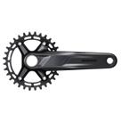 Pedivela Duplo Shimano FC-MT511 175mm 32 Dentes 12v 1x12 Integrado com Movimento Central Bicicleta Mountain Bike