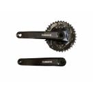 Pedivela Duplo Shimano MT101 Altus 175mm 22/36 Dentes 9v MTB HYPERDRIVE Bicicleta Mountain Bike