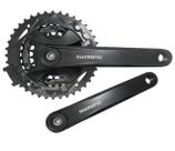 Pedivela Shimano Altus 24v 27v Mt101 40/30/22 175mm Quadrada