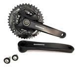 Pedivela Shimano Altus Fc-mt101 Coroa Tripla 40,30,22d 175mm - 3x9 / 27 Velocidades
