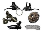 Pedivela Shimano Cassete K7 Pinhão 9v Relação 27vel Corrente