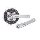 Pedivela Shimano Tourney 21v 24v Ty501 42/34/24 170mm Prata Pedivela Shimano Tourney 21v 24v Ty501 42/34/24 170mm Prata