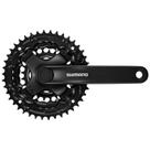 Pedivela Shimano Tourney FC-TY301 175 mm 42-34-24d preto