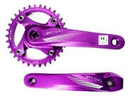 Pedivela Single 34D Violeta 170mm Alumínio Ponta Quadrada