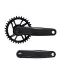 PEDIVELA SINGLE 8 a 12V PONTA QUADRADA COROA AÇO 34T 170MM PRETO