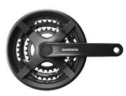 Pedivela Tourney FC-TY301 28/38/48D 170MM Ponta Quadrada 6/7/8V S/ Movimento Central - SHIMANO